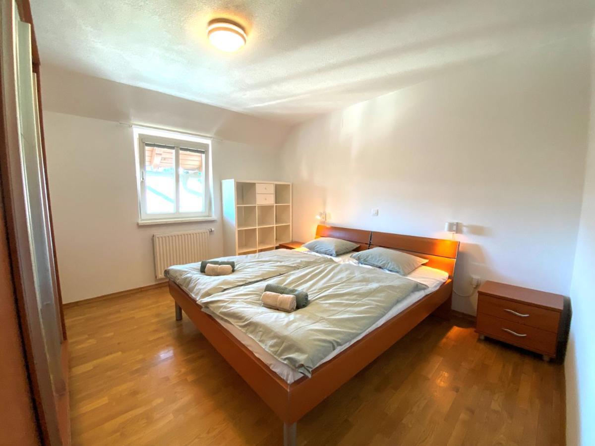 Apartment Above Lake Блед Экстерьер фото